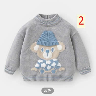 24HA199.12 - ÁO LEN GẤU DÀY ĐẸP