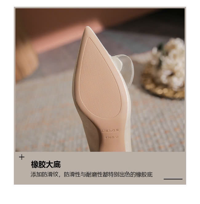24HA199.18 - GIÀY NỮ MŨI NHỌN SIÊU XINH