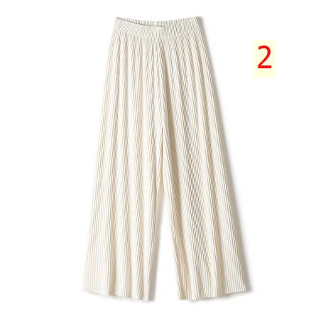 24HA199.31 - QUẦN XUÔNG ỐNG RỘNG NỮ