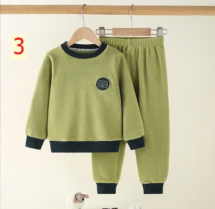24HA209.06-BỘ NỈ LÔNG CỪU CHO BÉ
