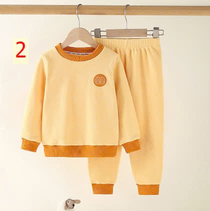 24HA209.06-BỘ NỈ LÔNG CỪU CHO BÉ