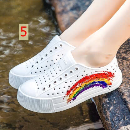 24HA209.13-GIÀY LUCHI THOÁNG KHÍ ĐẾ CAO NỮ