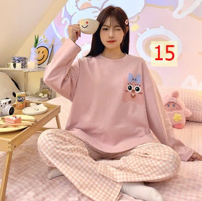 24HA219.20-BỘ THU ĐÔNG MẶC NHÀ NỮ