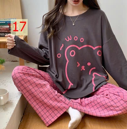 24HA219.20-BỘ THU ĐÔNG MẶC NHÀ NỮ