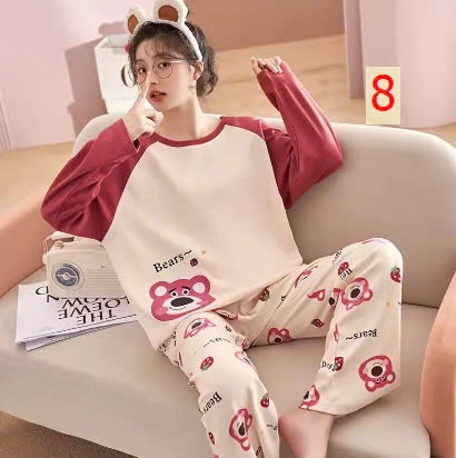 24HA219.20-BỘ THU ĐÔNG MẶC NHÀ NỮ