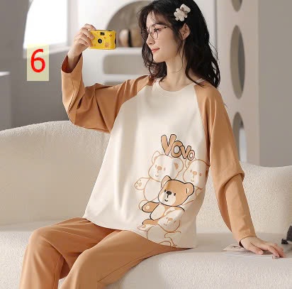 24HA219.20-BỘ THU ĐÔNG MẶC NHÀ NỮ