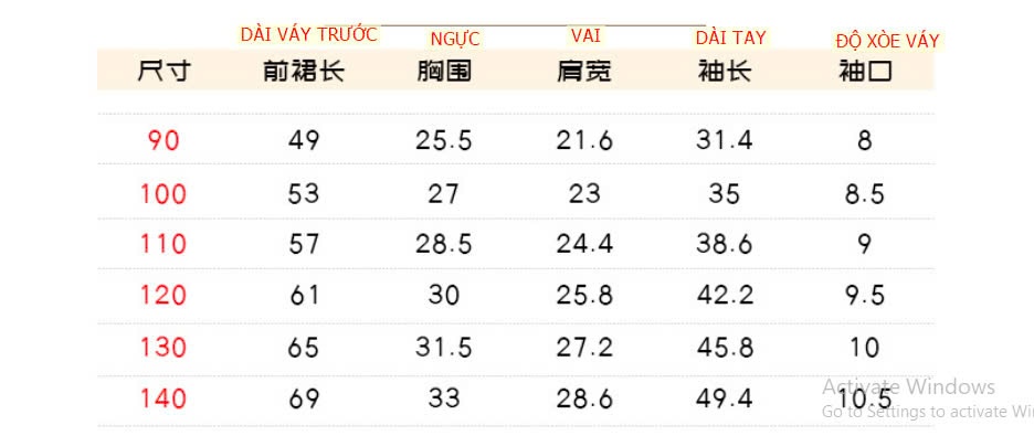 24HA219.13-VÁY BÉ GÁI HÃNG PREMIUM