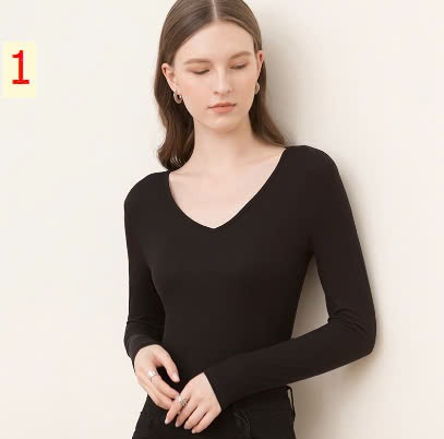 24HA229.30-ÁO NỮ CỔ V CANVAUS