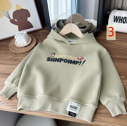 24HA229.23- ÁO NỈ HODDIE CÓ MŨ KACADY BÉ TRAI