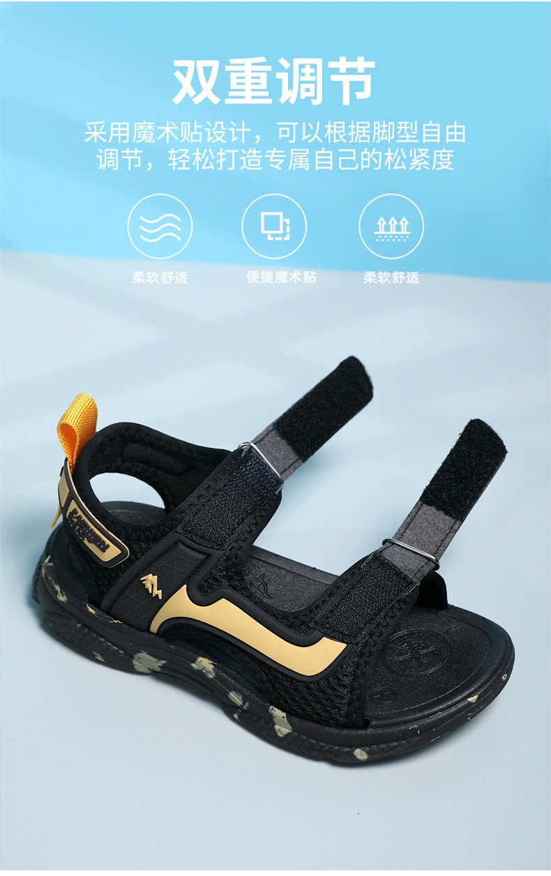24HA229.14- SANDAL ĐẾ MỀM CHỐNG TRƠN TRƯỢT BÉ TRAI