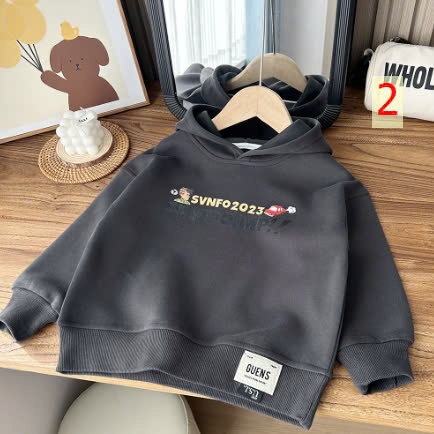 24HA229.23- ÁO NỈ HODDIE CÓ MŨ KACADY BÉ TRAI