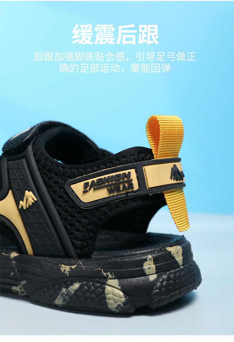 24HA229.14- SANDAL ĐẾ MỀM CHỐNG TRƠN TRƯỢT BÉ TRAI