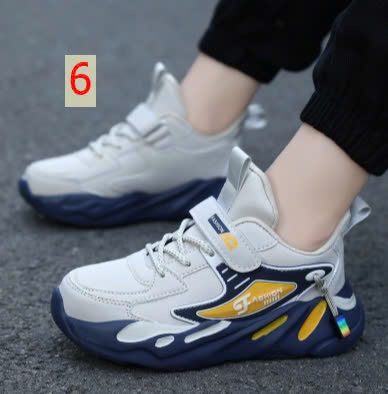 24HA229.13- GIÀY TT QUAI DÁN FASHION BÉ TRAI