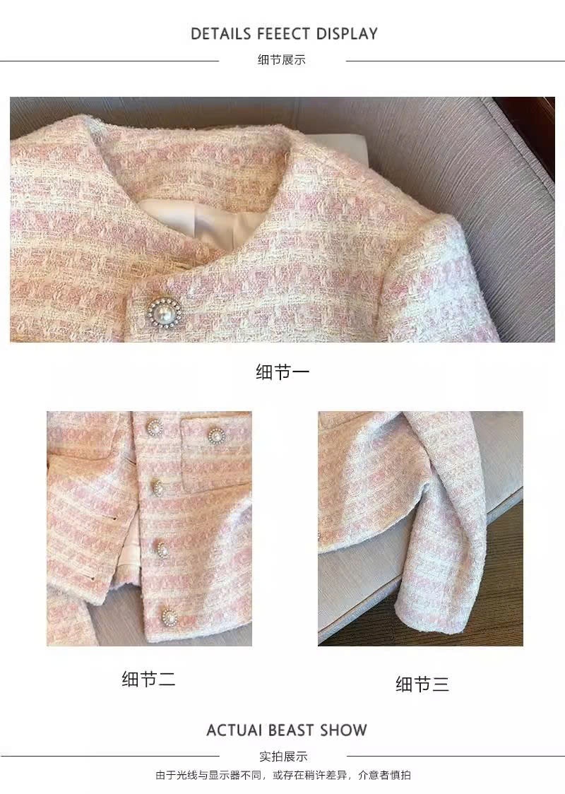 24HA229.11 - ÁO DẠ KẺ HỒNG NỮ