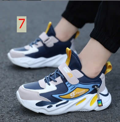 24HA229.13- GIÀY TT QUAI DÁN FASHION BÉ TRAI