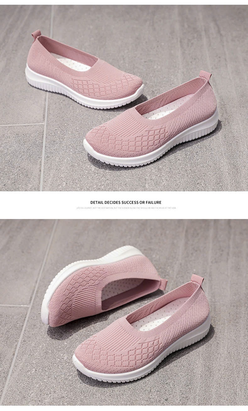 24HA249.05 - GIÀY SLIPON THOÁNG KHÍ NỮ