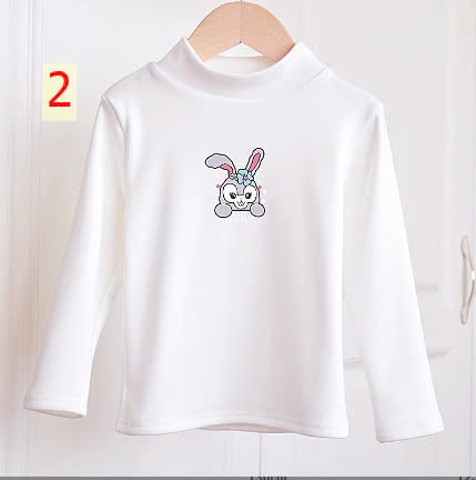 24HA239.13 -SET 2ÁO NỈ GIỮ NHIỆT LÓT LÔNG BÉ GÁI