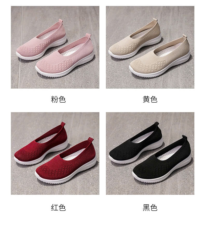24HA249.05 - GIÀY SLIPON THOÁNG KHÍ NỮ