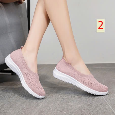24HA249.05 - GIÀY SLIPON THOÁNG KHÍ NỮ