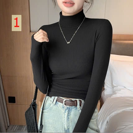 24HA249.18 - ÁO GIỮ NHIỆT NHUNG ĐỨC CỔ 3 PHÂN