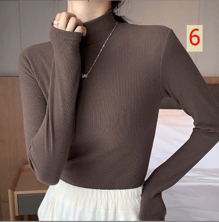 24HA249.18 - ÁO GIỮ NHIỆT NHUNG ĐỨC CỔ 3 PHÂN