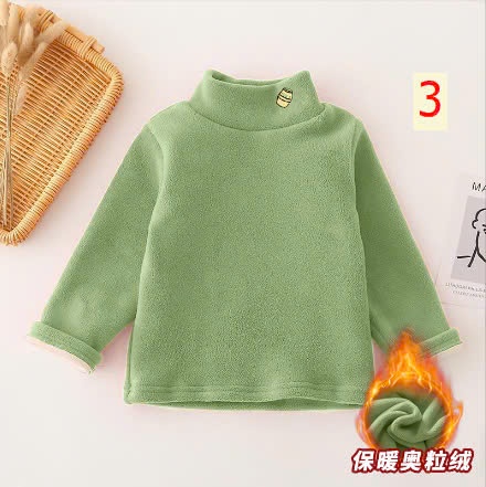 24HA259.23 - ÁO NỈ LÓT LÔNG GIỮ NHIỆT CHO BÉ