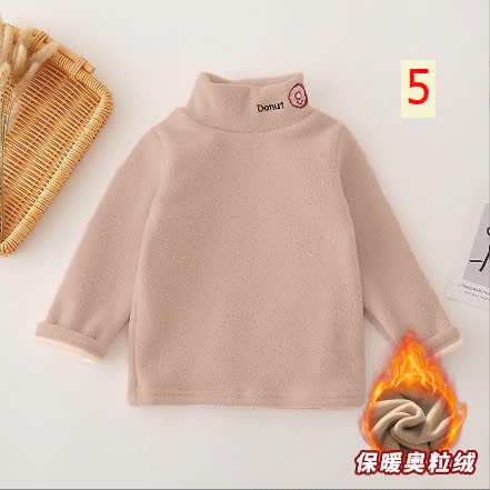 24HA259.23 - ÁO NỈ LÓT LÔNG GIỮ NHIỆT CHO BÉ