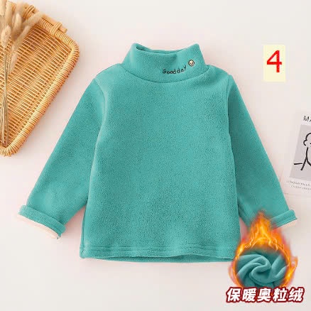24HA259.23 - ÁO NỈ LÓT LÔNG GIỮ NHIỆT CHO BÉ