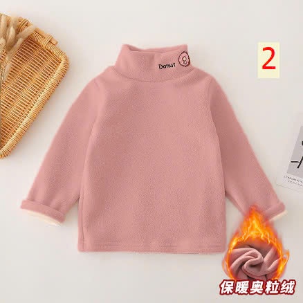 24HA259.23 - ÁO NỈ LÓT LÔNG GIỮ NHIỆT CHO BÉ