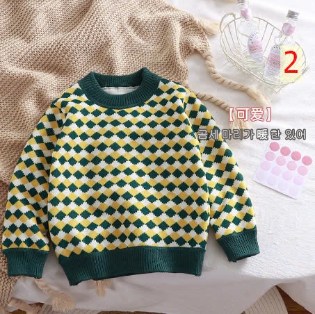 24HA279.22 - ÁO LEN LÓT LÔNG ẤM CHO BÉ