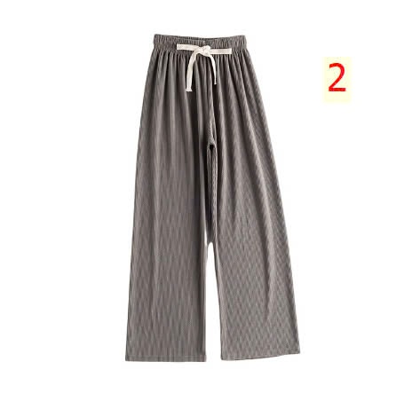 24HA279.17 - QUẦN NHUNG TĂM ỐNG RỘNG NỮ