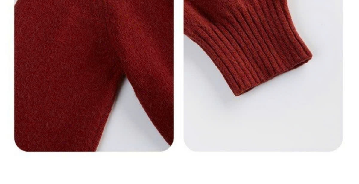24HA279.28 - ÁO CARDIGAN CỔ V VẠT CHÉO ĐÍNH CÚC