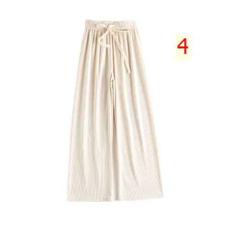 24HA279.17 - QUẦN NHUNG TĂM ỐNG RỘNG NỮ