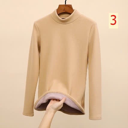 24HA289.03 - ÁO GIỮ NHIỆT NỮ LÓT NHUNG