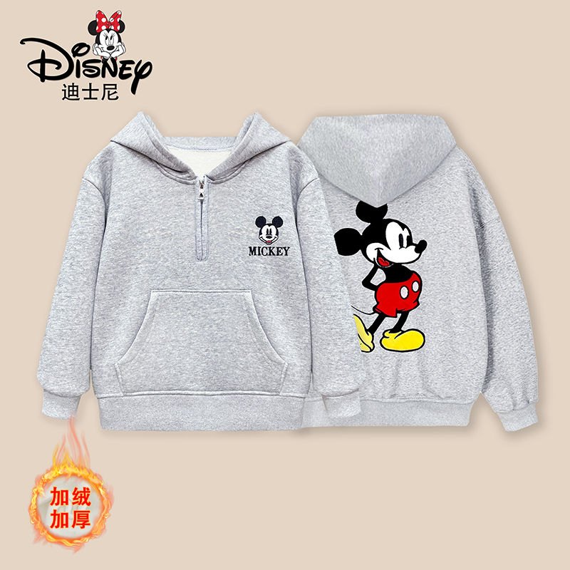 24HA289.20 - BỘ NỈ DISNEY LÓT LÔNG CHO BÉ