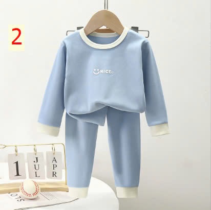 24HA289.16- BỘ NỈ THU ĐÔNG NICE CHO BÉ