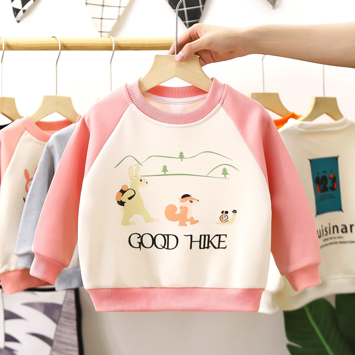 24HA289.30 - ÁO NỈ THU ĐÔNG CHO BÉ