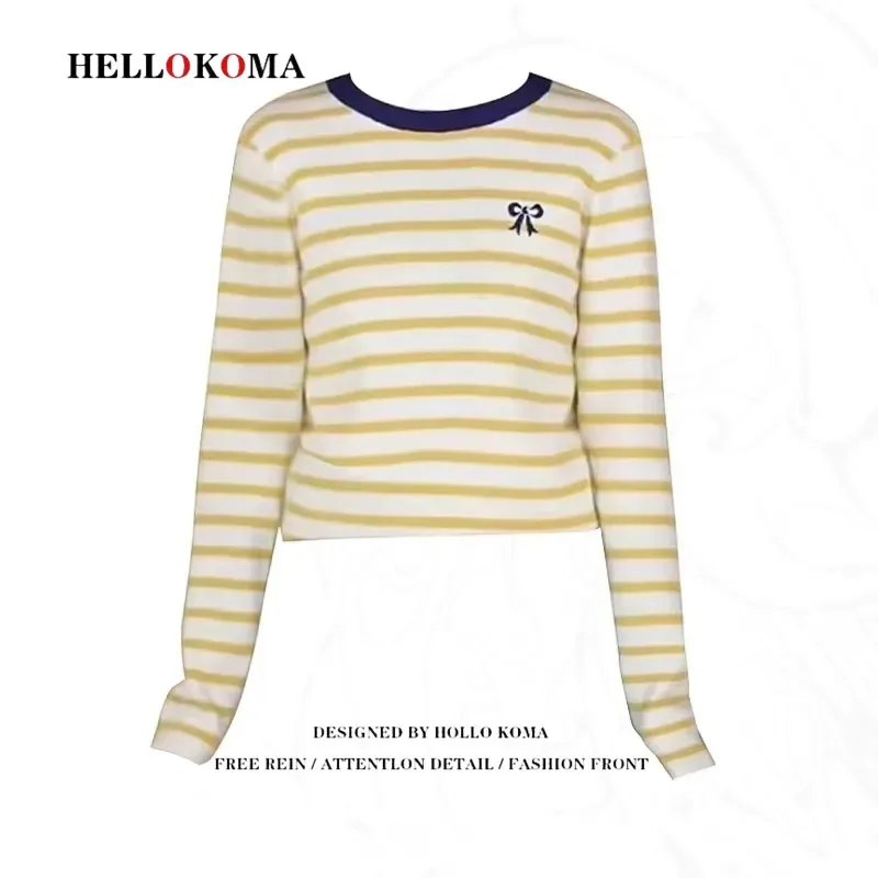 24HA299.10 - ÁO KẺ THU ĐÔNG HELLOKOMA