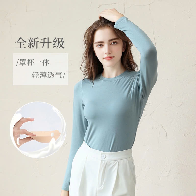 24HA299.29-ÁO THU ĐÔNG NỮ KÈM BRA