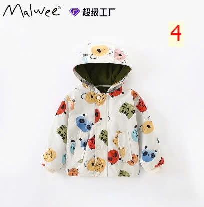 24HA310.01- ÁO KHOÁC GIÓ MỎNG BÉ TRAI BÉ GÁI MALWEE