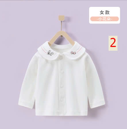 24HA210.20 - ÁO THU ĐÔNG CỔ SEN SIÊU XINH CHO BÉ