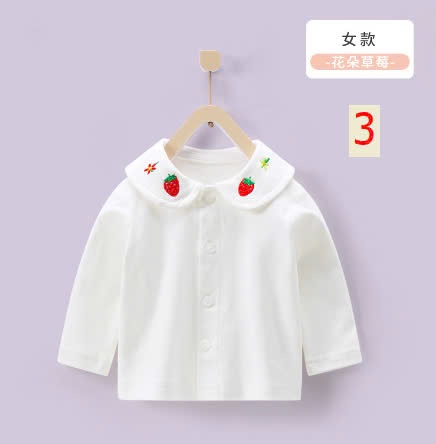 24HA210.20 - ÁO THU ĐÔNG CỔ SEN SIÊU XINH CHO BÉ