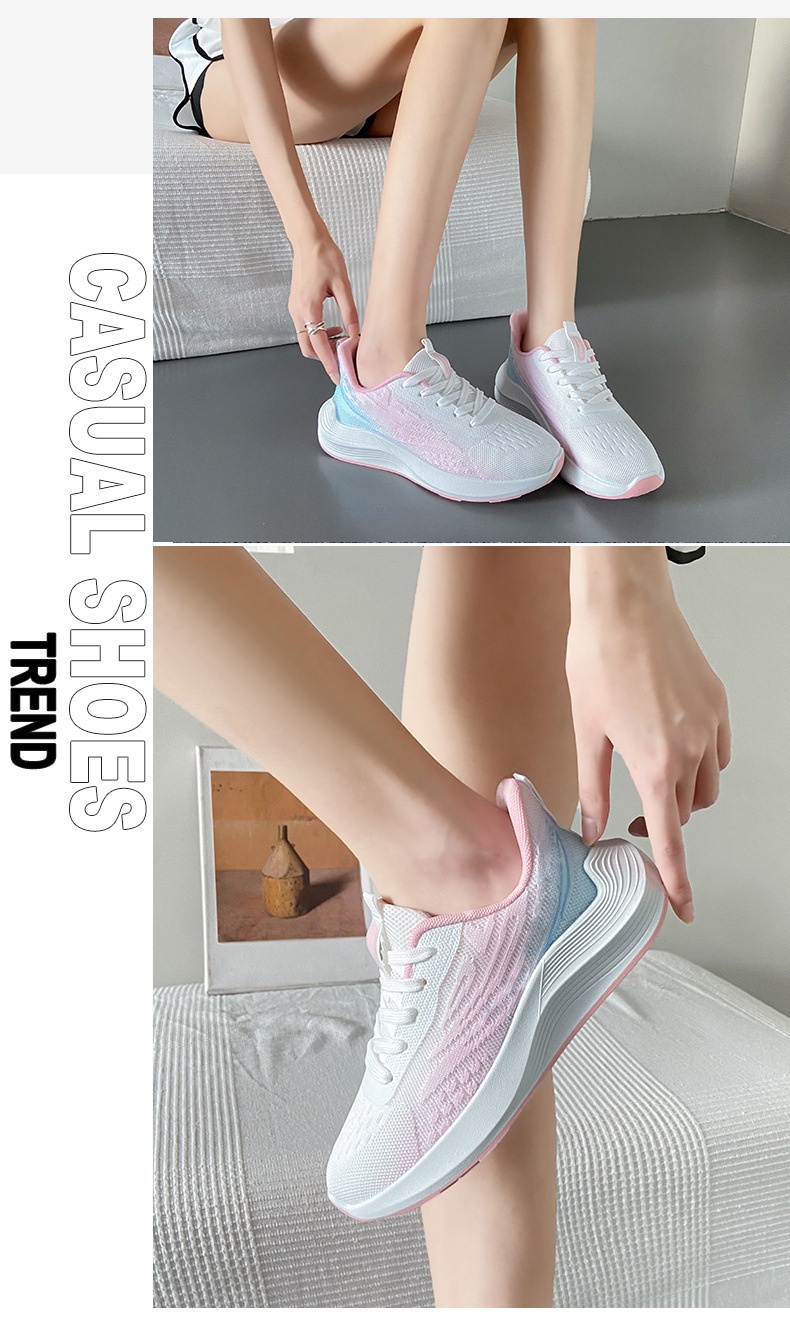 24HA310.29 - GIÀY THỂ THAO NỮ ĐẾ MỀN