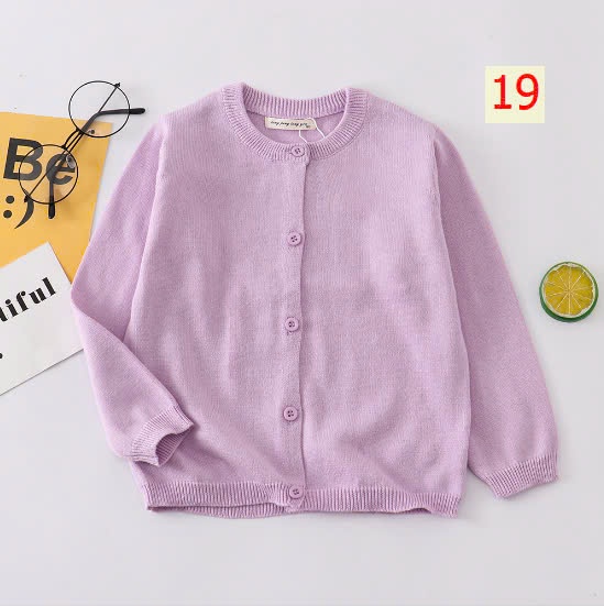 24HA410.12 - CARDIGAN CHO BÉ