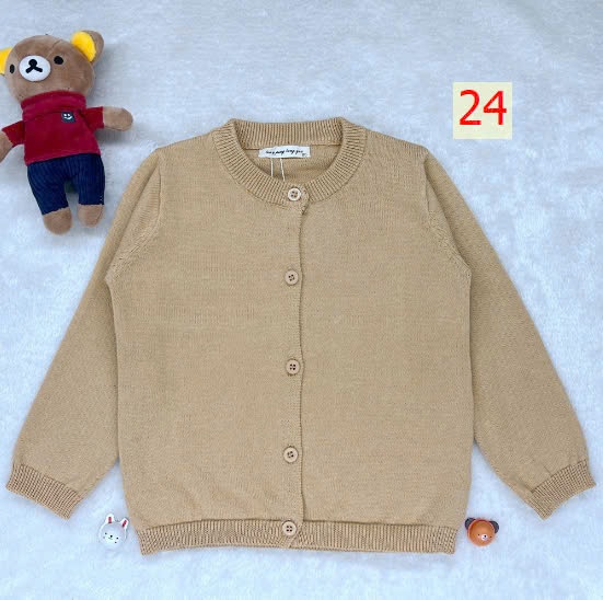 24HA410.12 - CARDIGAN CHO BÉ