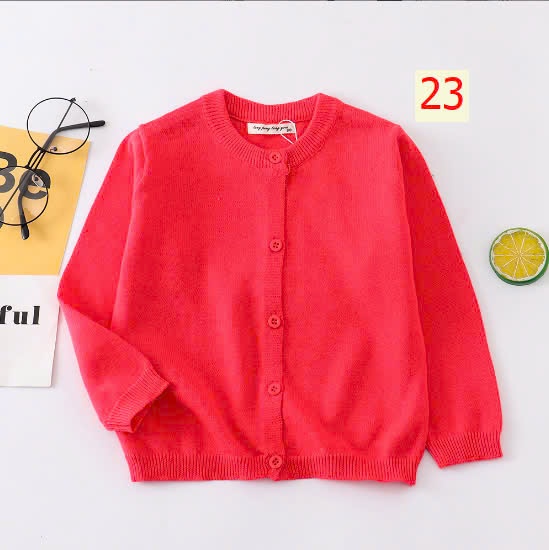 24HA410.12 - CARDIGAN CHO BÉ