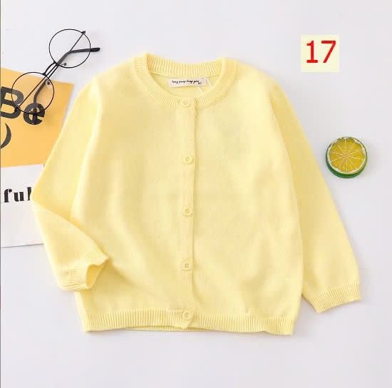 24HA410.12 - CARDIGAN CHO BÉ