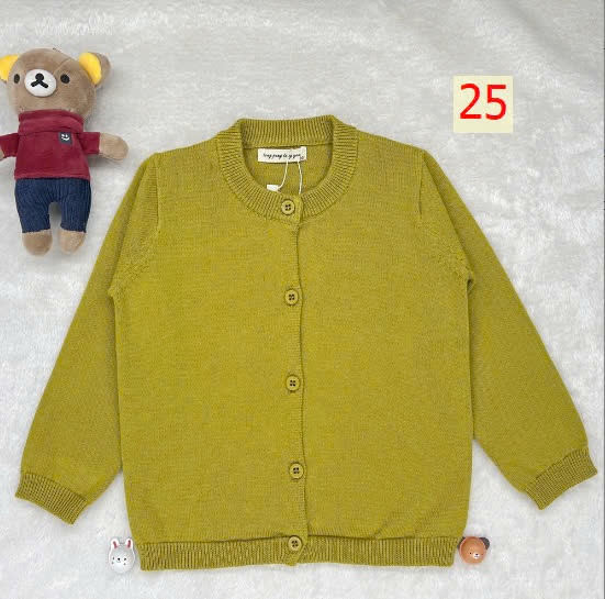 24HA410.12 - CARDIGAN CHO BÉ