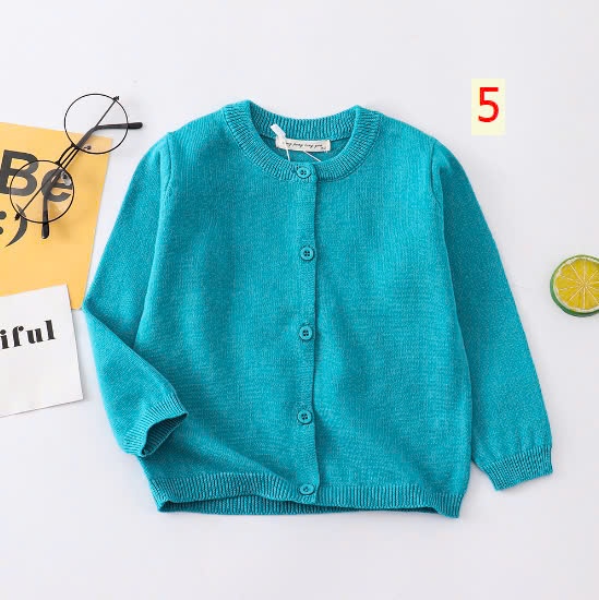 24HA410.12 - CARDIGAN CHO BÉ