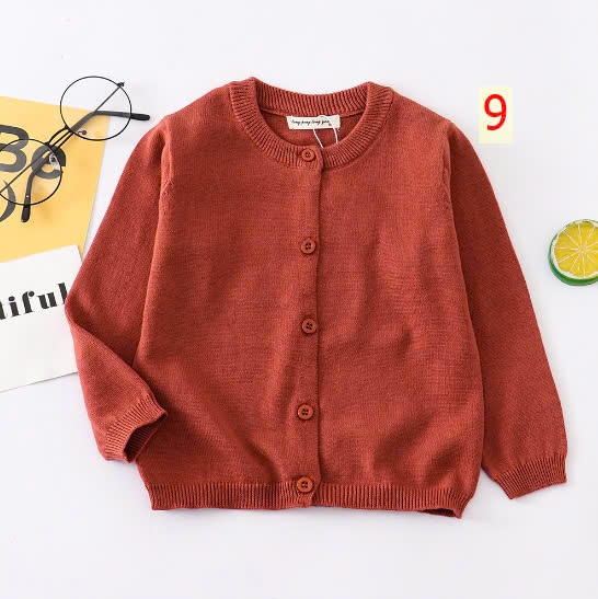 24HA410.12 - CARDIGAN CHO BÉ